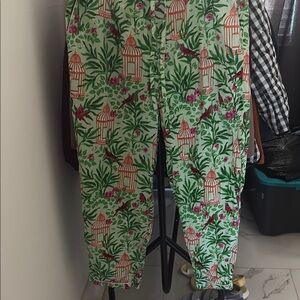 Printfresh Pajama Pants with Drawstring and Elastic Waist